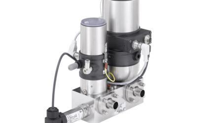 Hygienic 2-Way Bellow Control Valve for Small Flow Rates