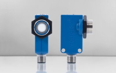 Ultrasonic Distance Sensor Combines NFC and IO-Link in a Standard Housing
