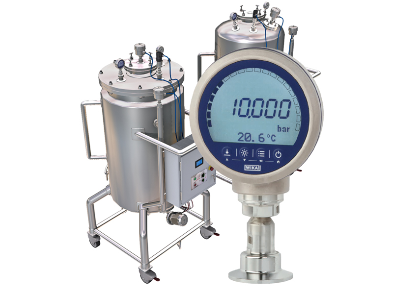 Pressure Monitoring for Mobile Tanks in Pharmaceutical Processes