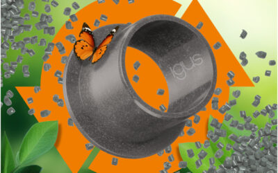 Tough Recycled Polymer Bearing