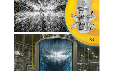 Clog-Resistant Nozzle Provides Powerful Stationary Tank Cleaning