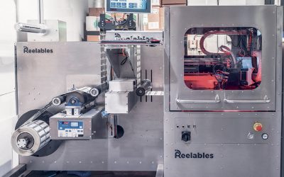 PC-Based Control for Scaling the Production of Tracking Labels